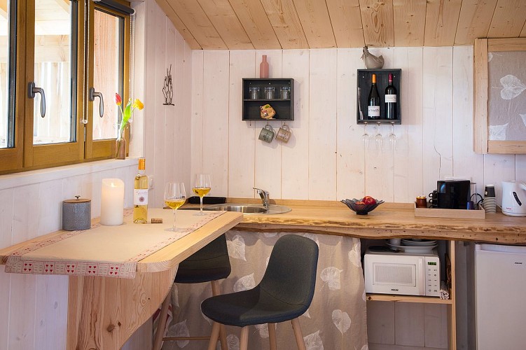 Cabane La Malfourat cuisine