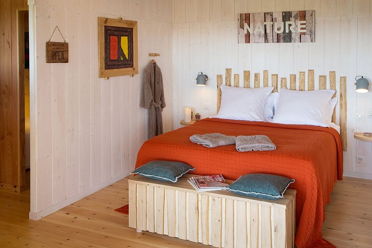 Cabane La Malfourat chambre