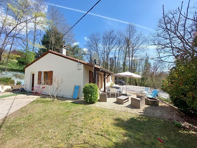Maison Lacquidell climatisée piscine privée Sarlat_4