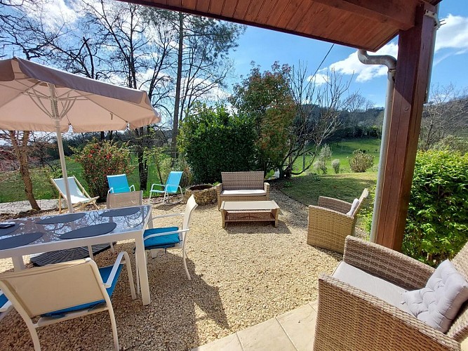 Maison Lacquidell climatisée piscine privée Sarlat_8