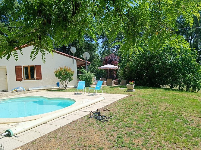 Maison Lacquidell climatisée piscine privée Sarlat