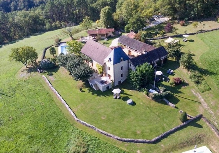 HLO_Sergeac_Domaine des Grands Bois- Vue aérienne