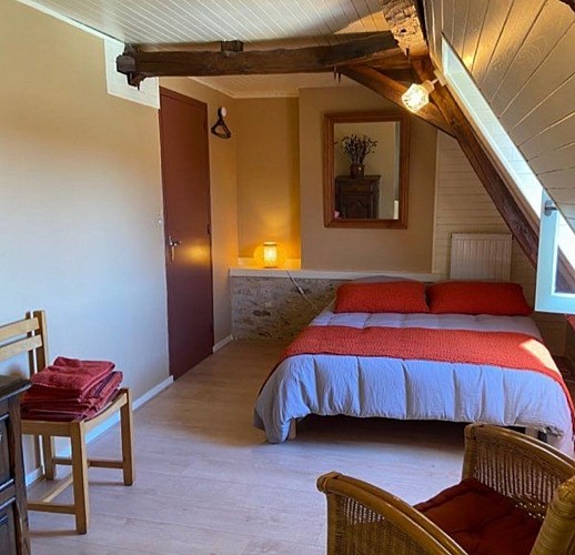 Saint Félix de Reilhac_Gîte du Pigeonnier_chambre 3_octobre 2024©Nicole Delmont