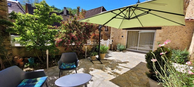 sauges rouges - terrasse