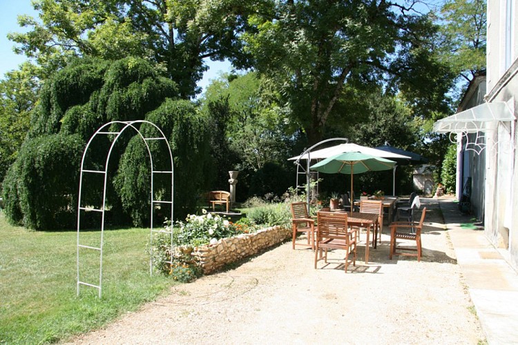 Ch la Barge terrasse