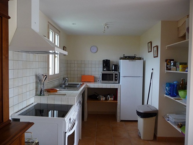 Domaine de Grande Font - Gîte Oliviers - cuisine