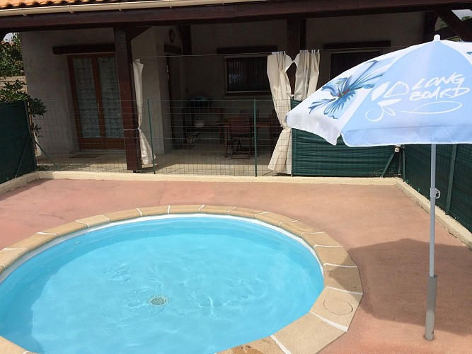 4 - Piscine Terrasse Gite des Phares