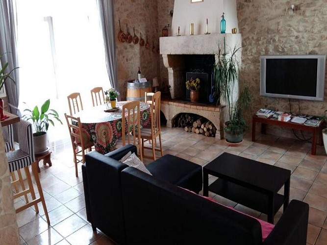 Gîte Mariejo - salon