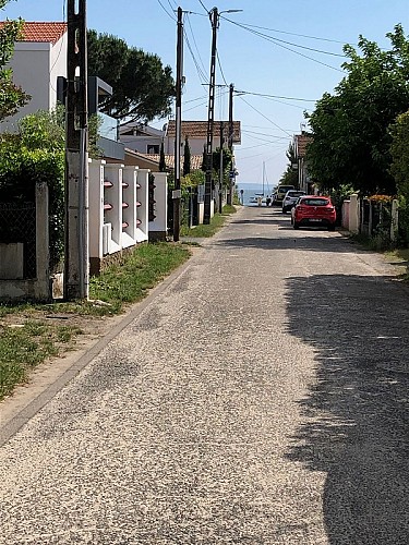 Rue J. Ferry depuis la villa