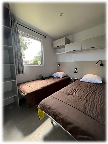 Mobil home_9 Chambre 2 lits