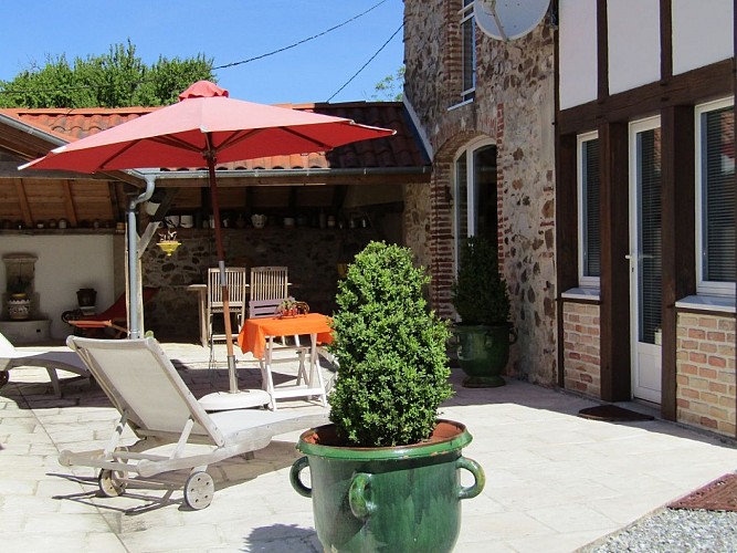 Huet-Geslin - terrasse entrée