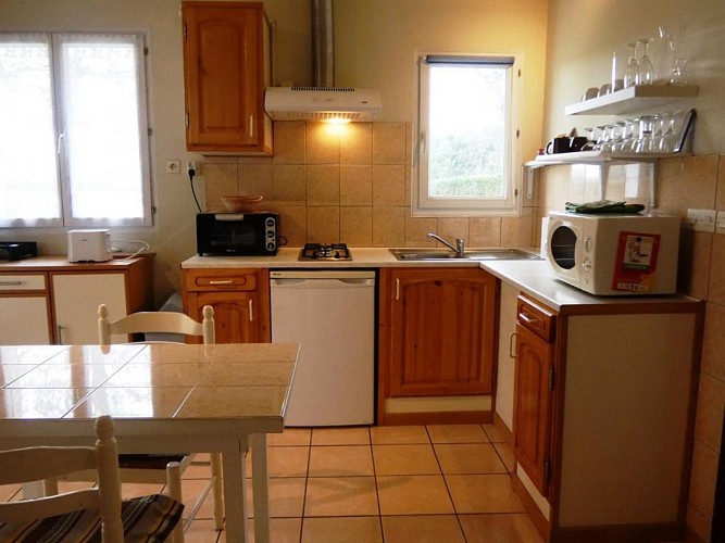 Guichenuy Platanes - séjour cuisine