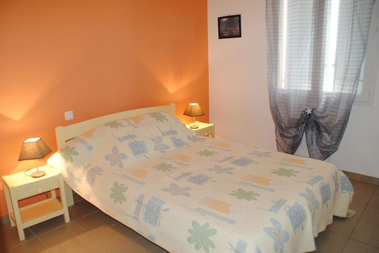 Vieux Port Maremne - chambre lit 2pers
