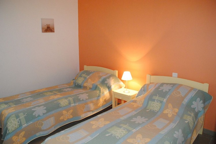 Vieux Port Maremne - chambre 2lits 1pers