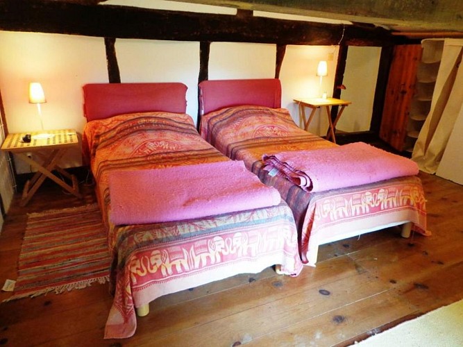 Carbonel S Tuyon - chambre3 2lits simples