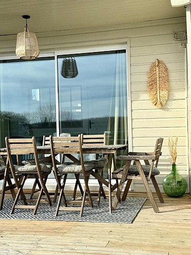 Terrasse © Cocoon du Gave