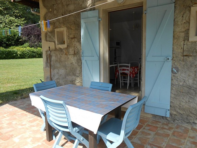 Pussacq n°12 - terrasse