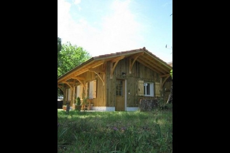 Gîte de charme landais,typique, esprit cabane résinier