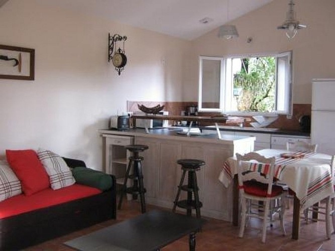 Gîte de charme landais,typique, esprit cabane résinier