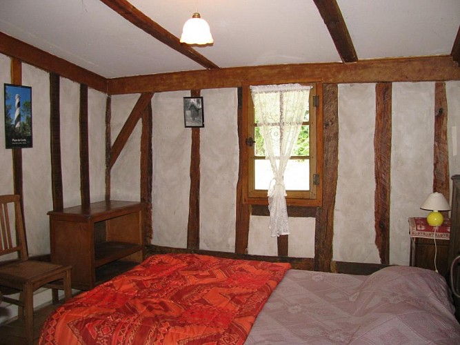 Chambre 2 de La maison landaise à Moliets avec Gîtes de France Landes