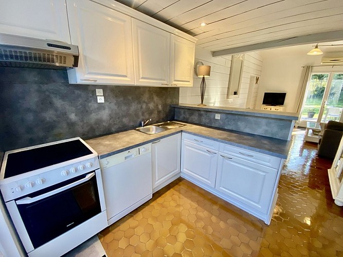 Cuisine ouverte Appartement 7