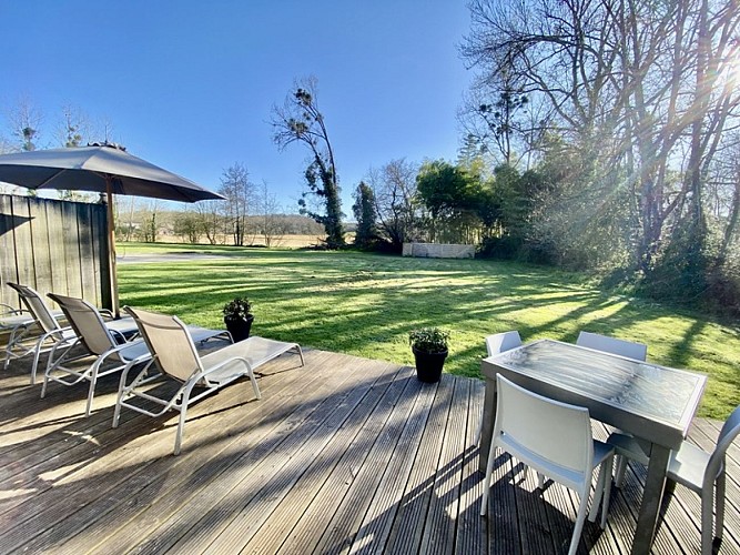 Vue terrasse Appartement 7 exposition sud