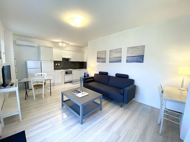 Salon-cuisine appartement 3