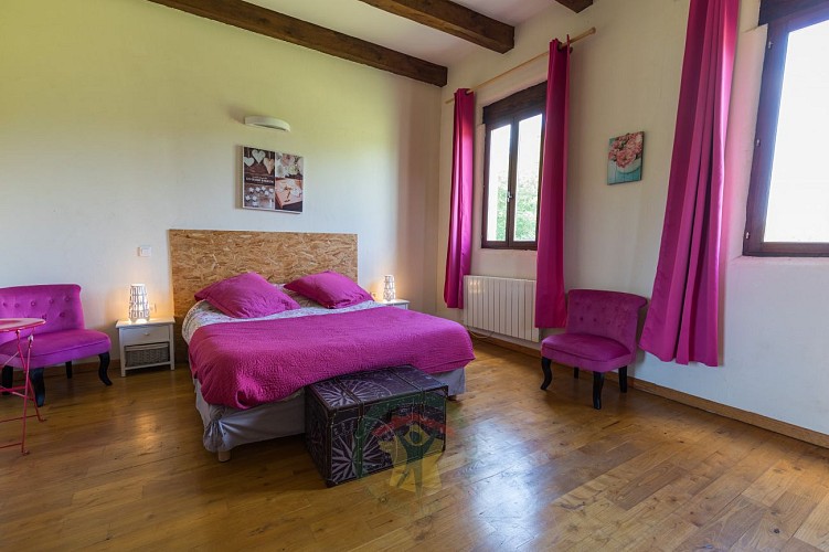 2025 - ESCA - Gîte Lamourette - Chambres - ©Gîte de France (9)