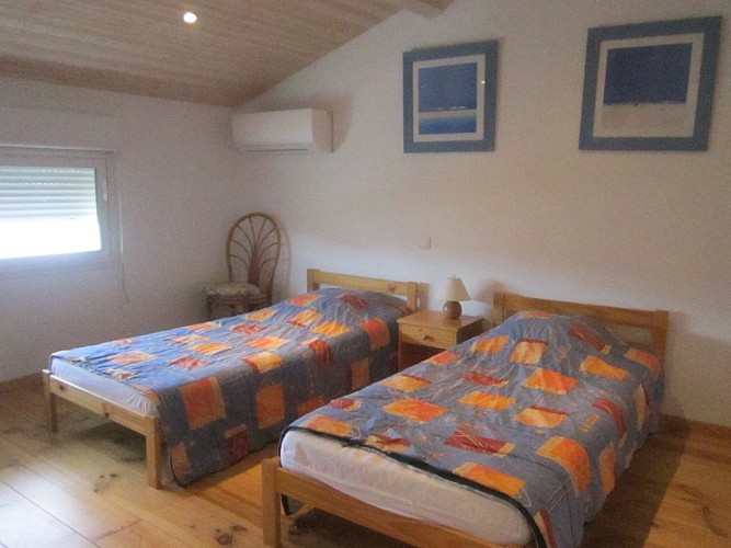 Chambre 2 du Gîte de France Le Cottage 20812 à Seignosse