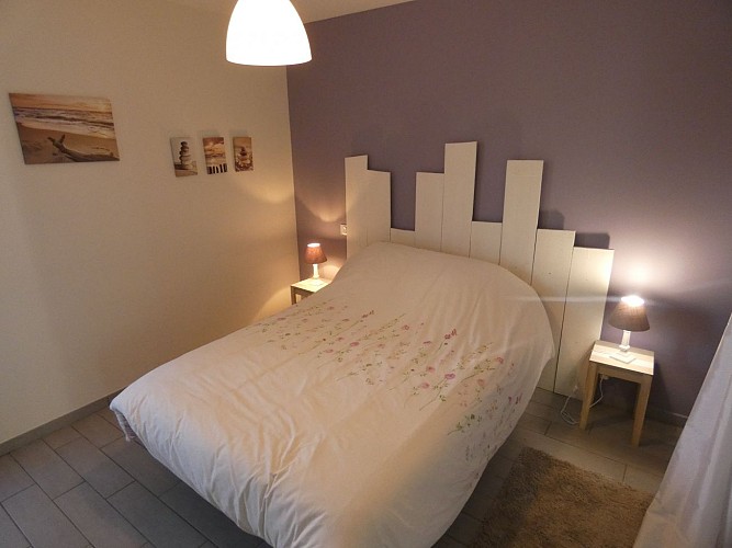 Chambre du gîte Rivage à Moliets avec les Gîtes de France Landes