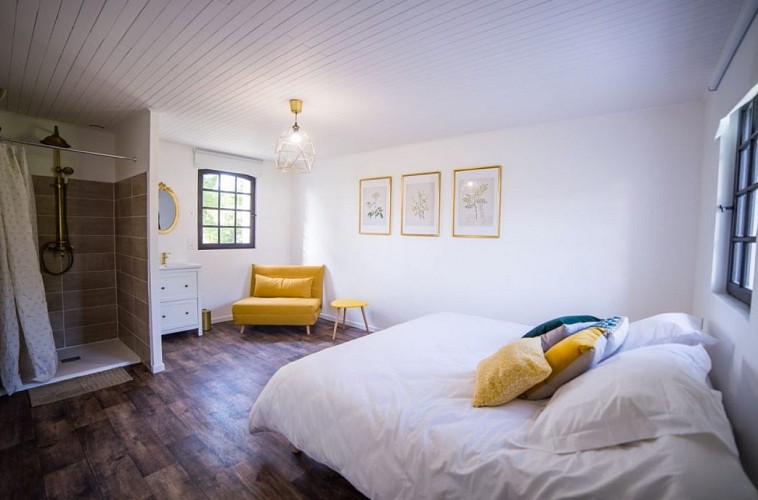 Chambre moutarde - Domaine de Bouhemy