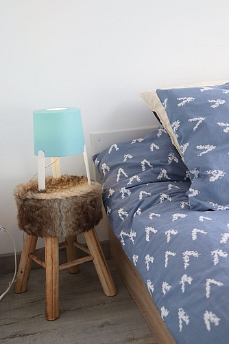 Sarciat - lit pour 2pers