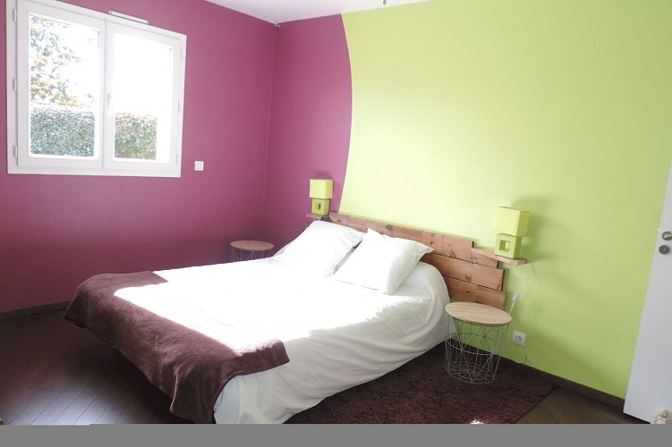 Chambre Villa les Dunes à Bias avec Gîtes de France Landes