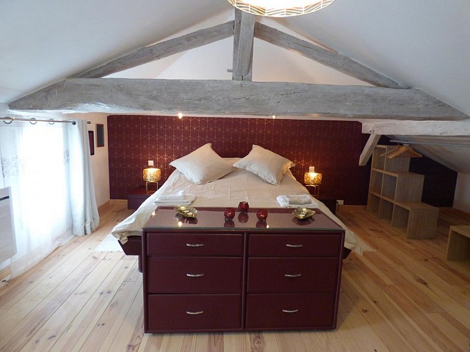 Autre chambre de la Ferme landaise à Taller Gîtes de France Landes