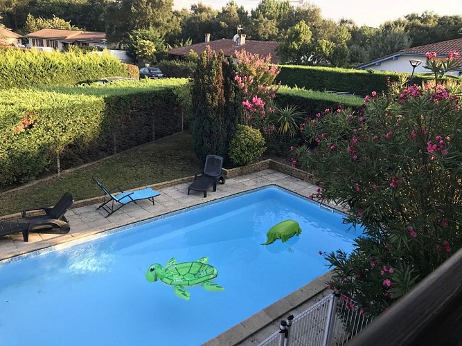 Piscine Villa Bizet à Capbreton Gîtes de France Landes