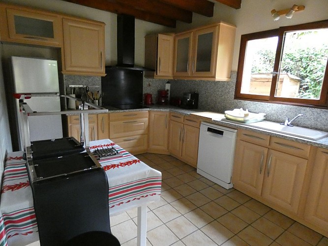 Cuisine Villa Bizet à Capbreton Gîtes de France Landes