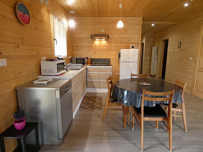 Cuisine La clé des champs à Dax Gites de France Landes
