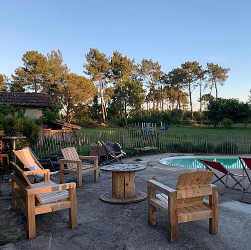 Piscine Equi Terre Happy à Lesperon Gites de France Landes