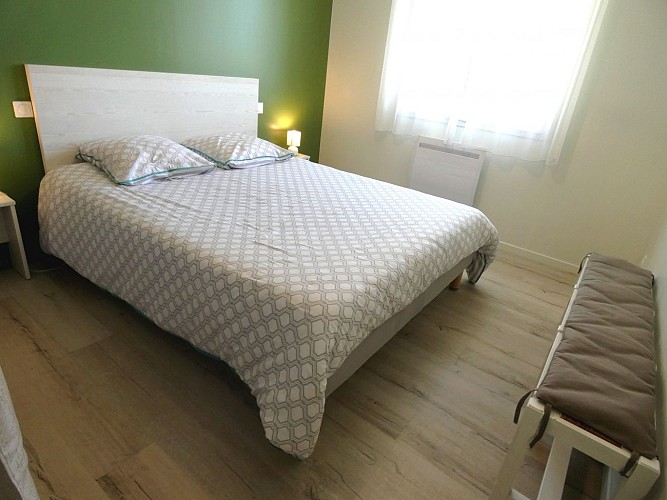 Chambre 2 du Gîte Salis à Toulouzette Gîtes de France Landes