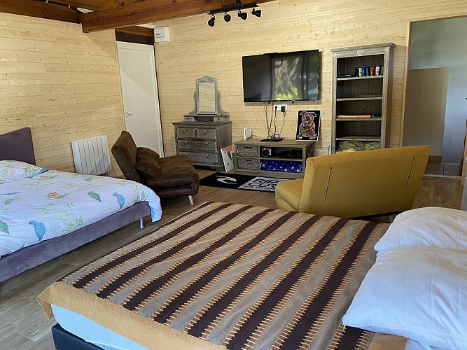 Villa Maialen_ Soustons_Landes Atlantique Sud_chambre