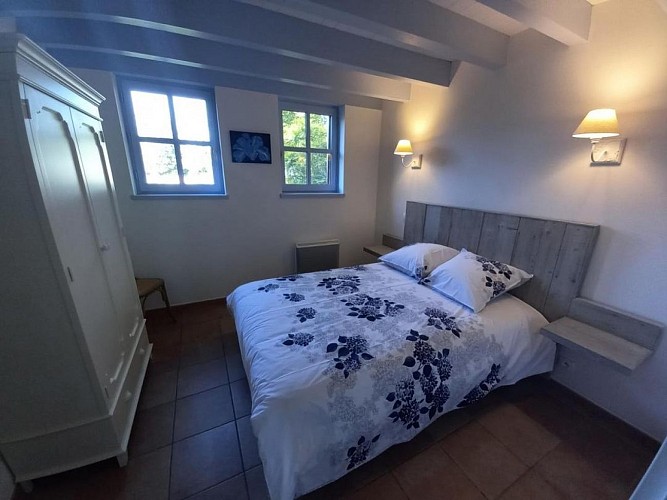 Chambre parentale du Gîte du Platane à Bélis 10203 avec Gites de France Landes