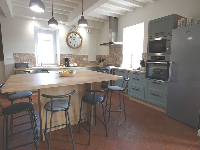Cuisine de la Maison Huron à Geaune avec Gîtes de France Landes