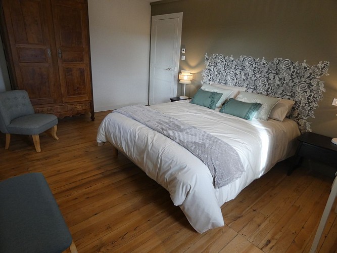 Chambre Angèle de la Maison Huron à Geaune avec Gîtes de France Landes