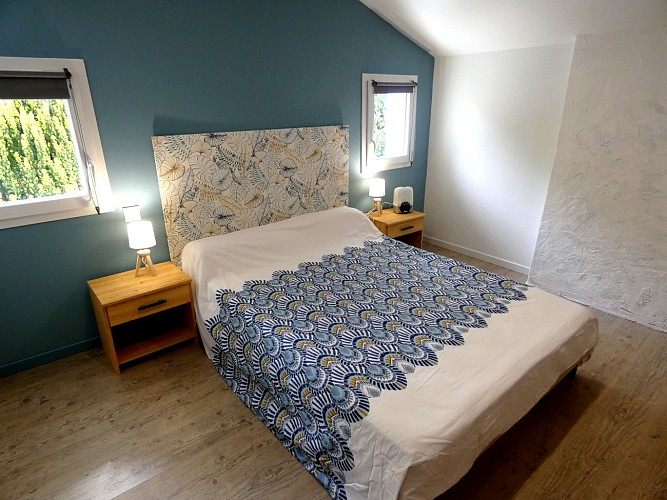 Chambre 1 du Gîte du Beth à St Vincent de Paul avec Gîtes de France Landes