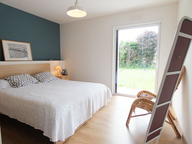 Chambre du Gîte de la Battère à Saubusse avec Gîtes de France Landes