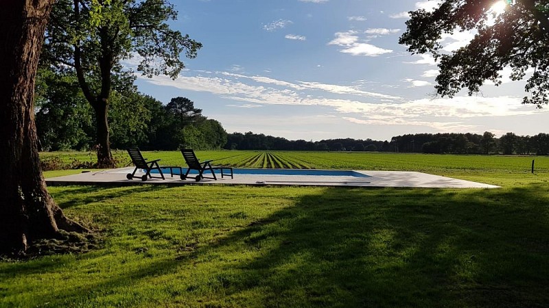 Exterieur de la Villa Cassora à Herm avec Gîtes de France Landes