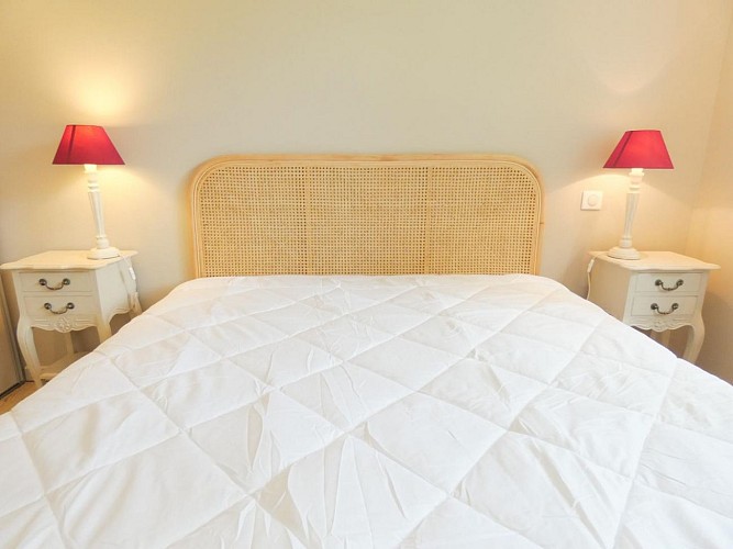 Chambre de la Villa Cassora à Herm avec Gîtes de France Landes