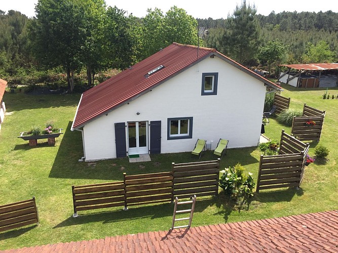 Gîte d'Antoine à St Julien en Born avec Gites de France Landes