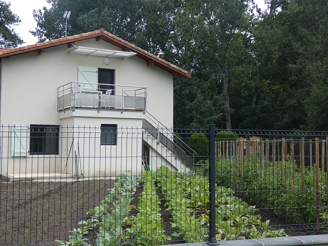 Côté Jardin à Léon avec Gîtes de France Landes