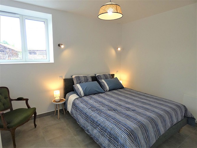 Chambre du Gîte de Clémens à Herm avec Gîtes de France Landes